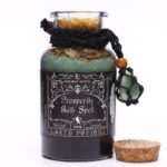 Badezauber Wohlstand Ritual 490g – Magisches Wellness Badesalz mit Aventurin Amulett