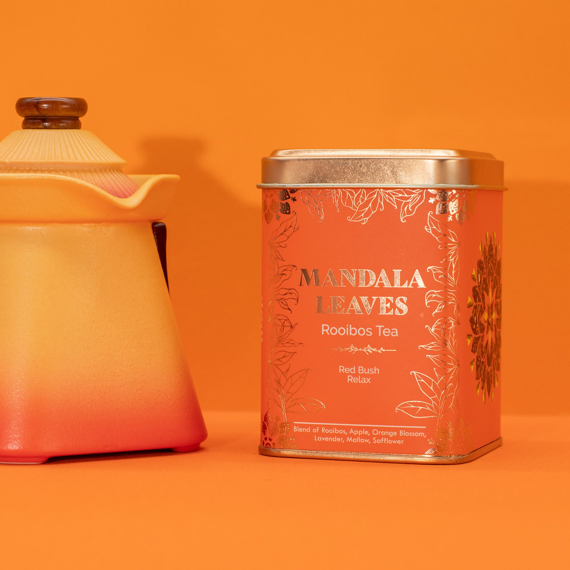 Rooibos Entspannungstee 50 g – Rooibos Tee mit Lavendel & Blüten
