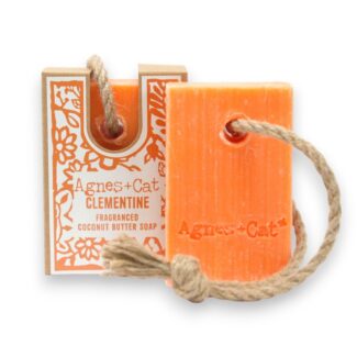 Seife mit Kordel Clementine Orange