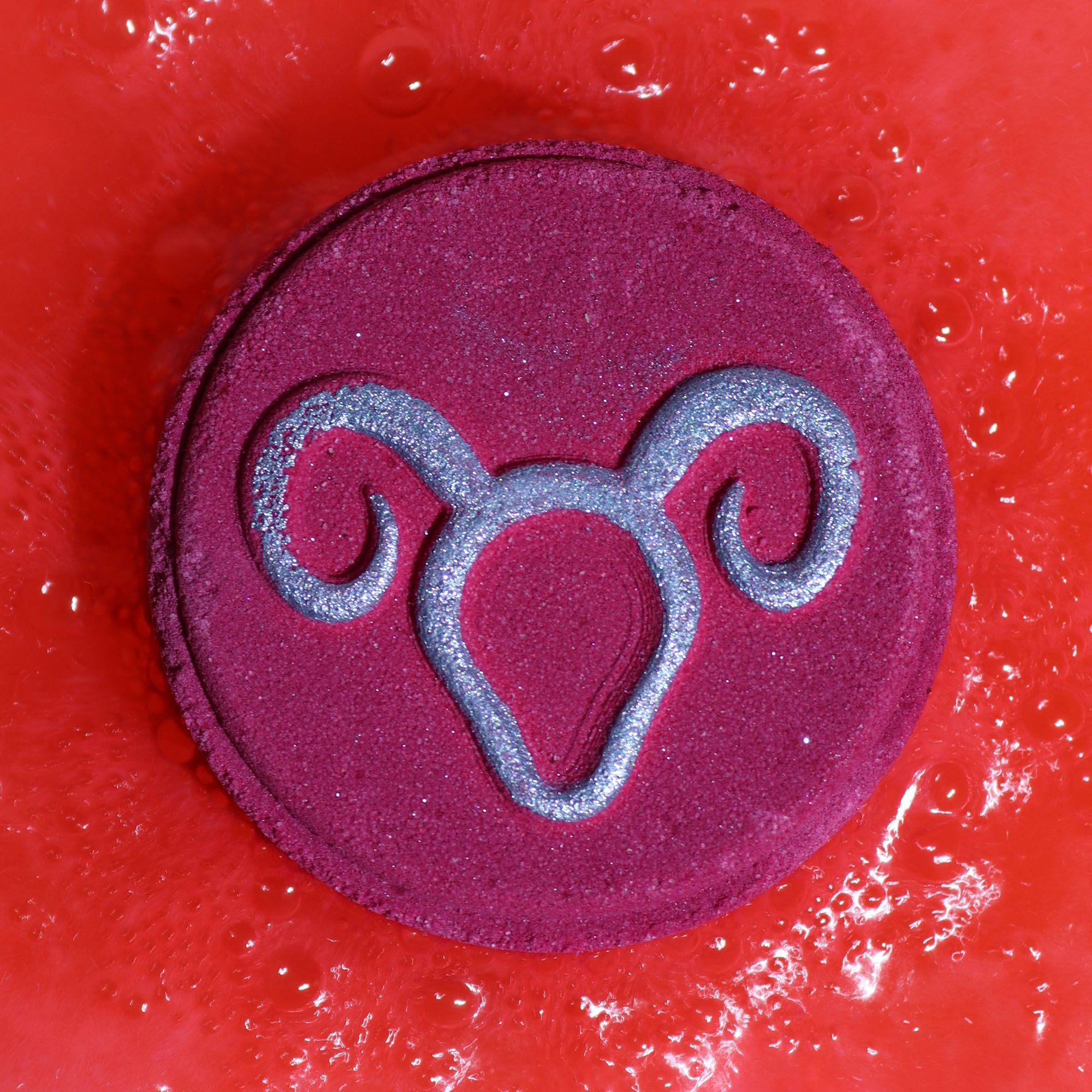 Sternzeichen Badebomben Widder Geschenkset 2er Set mit Horoskop 300g
