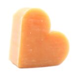 Gästeseife Herz Orange Ingwer 20g – Dekorative Seife für Gäste mit warm-frischem Duft – Honigbee Gästeseife Herz Orange Ingwer 20g – Dekorative Seife für Gäste mit warm-frischem Duft