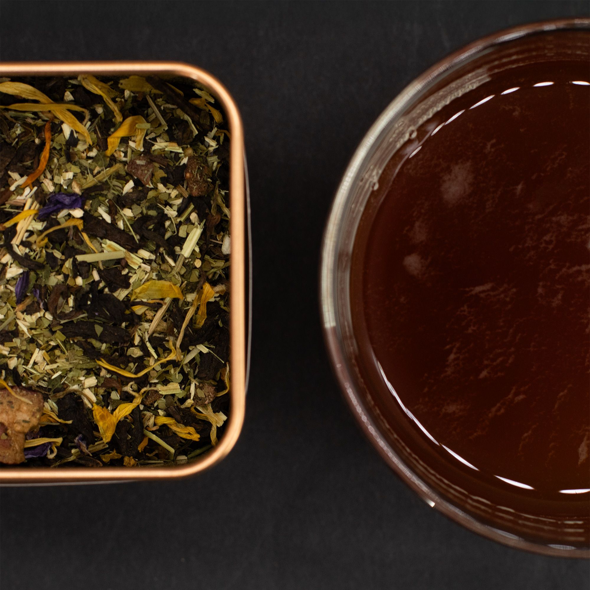 Bio On Angels Wings Teemischung 60 g – Früchtetee mit Mate & Pu-Erh