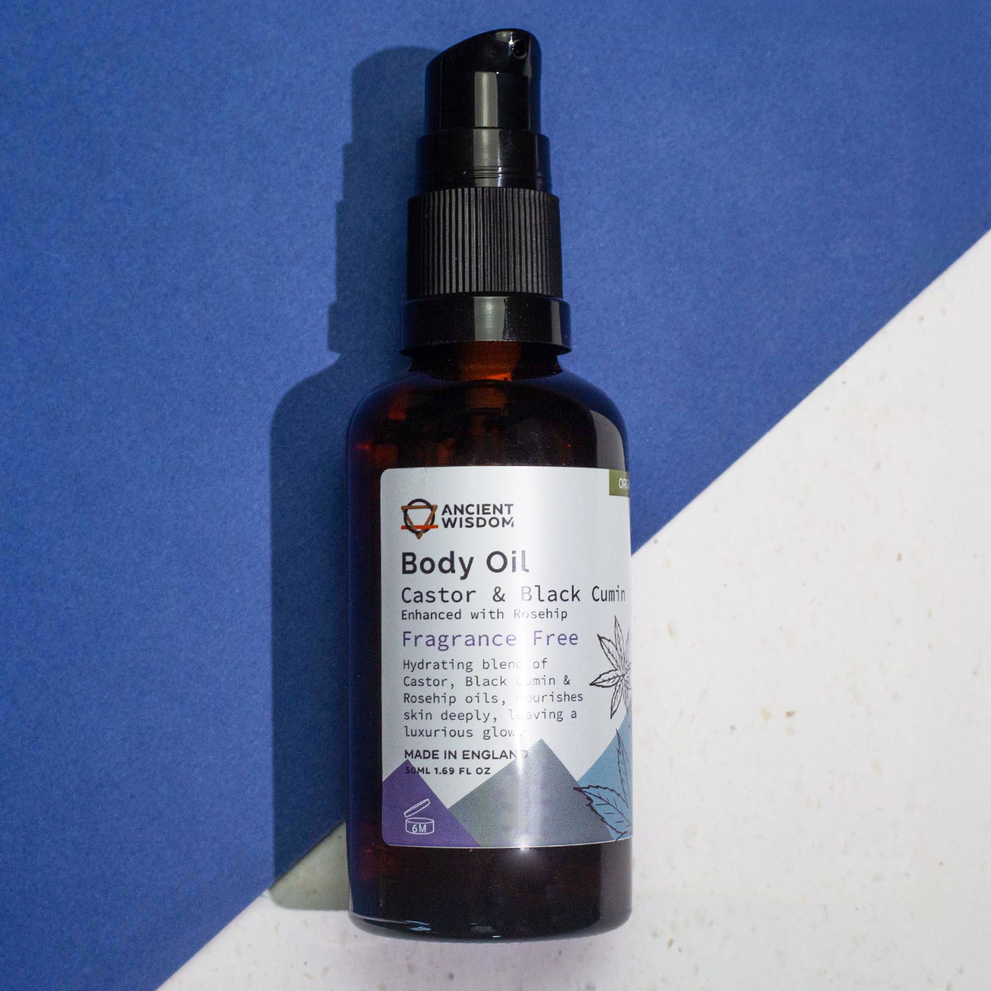 Bio Körperöl Hagebutte Duftfrei 50 ml Naturkosmetik Sensible Haut