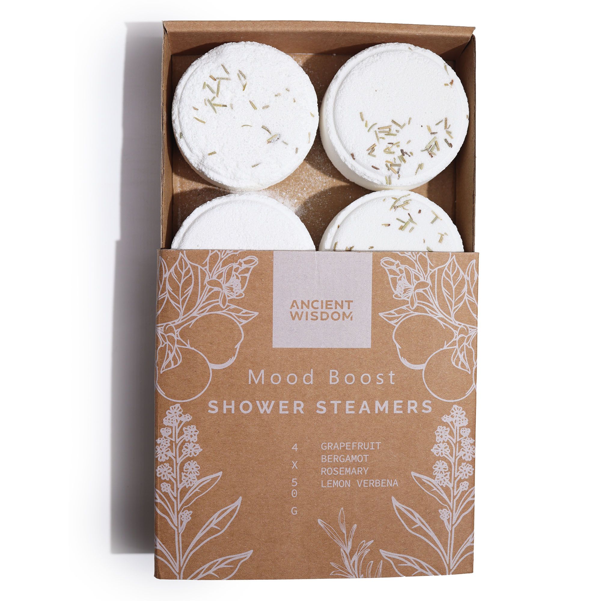 Duschdampfer Set Mood Boost Weiß 280g