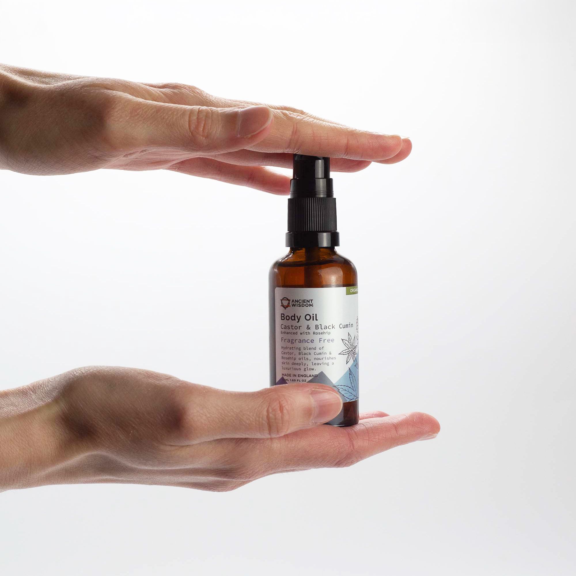 Bio Körperöl Hagebutte Duftfrei 50 ml Naturkosmetik Sensible Haut