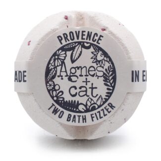 Badebombe Provence Weiß Lila