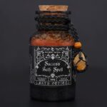 Badezauber Erfolg Ritual Citrin 490g Hexen Badeelixier mit Kristall Amulett Erfolg & Wohlstand