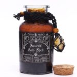 Badezauber Erfolg Ritual Citrin 490g Hexen Badeelixier mit Kristall Amulett Erfolg & Wohlstand