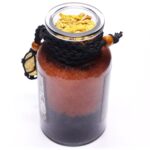 Badezauber Erfolg Ritual Citrin 490g Hexen Badeelixier mit Kristall Amulett Erfolg & Wohlstand