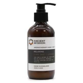 Hand & Body Lotion Salbei Lavendel 250ml – Feuchtigkeitsspendende Körperpflege mit beruhigendem Kräuterduft