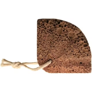 Vulkanischer Bimsstein für Füße Muschelform