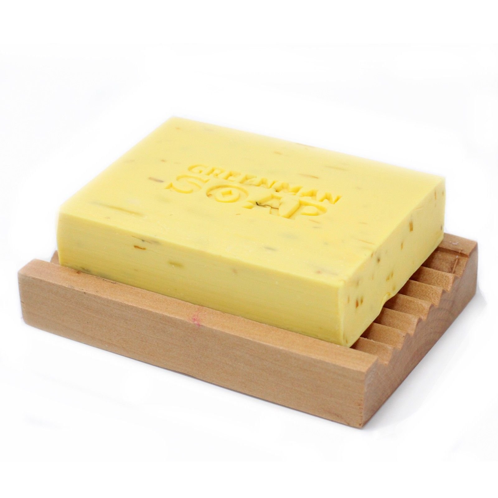 Naturseife Greenman Karottensamen & Sheabutter 100 g Handgemachte Pflege