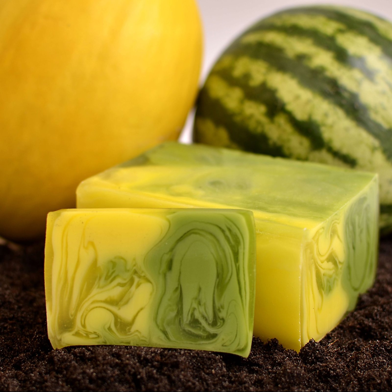 Handgemachte Seife Melone 115 g Naturseife