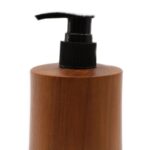 Seifenspender aus Teakholz konisch Natur 250 ml – Honigbee Seifenspender aus Teakholz konisch Natur 250 ml