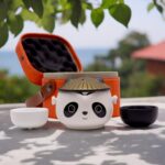 Kung Fu Panda Teeset mit Teekanne & 2 Tassen 210 ml – Honigbee Kung Fu Panda Teeset mit Teekanne & 2 Tassen 210 ml