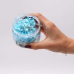 Cremeseife Hellblau White Christmas mit Glycerin 120 g Winterseife – Honigbee Cremeseife Hellblau White Christmas mit Glycerin 120 g Winterseife