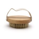 Handbürste Naturborsten mit Handschlaufe für Peeling & Körperpflege – Honigbee Handbürste Naturborsten mit Handschlaufe für Peeling & Körperpflege