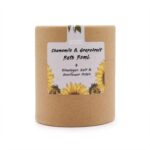 Badebomben Geschenkset Sunflower Serenity 170 g mit Himalaya-Badesalz – Honigbee Badebomben Geschenkset Sunflower Serenity 170 g mit Himalaya-Badesalz