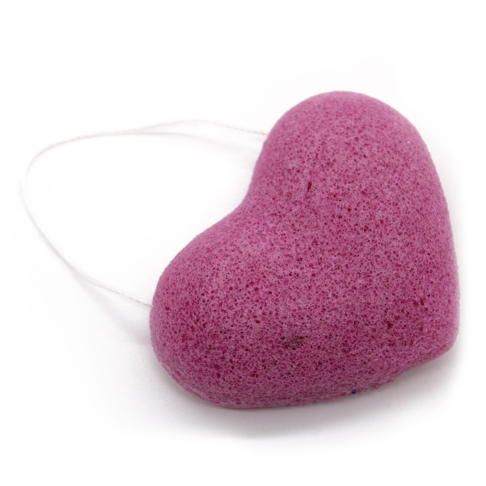 Konjac Herzschwamm Lavendel natürlicher Gesichtsreinigungsschwamm