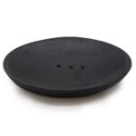 Marmor Seifenschale Oval Schwarz