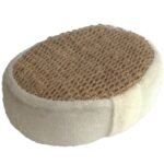 Naturschwamm Braun Peelingschwamm für Dusche & Körperpflege