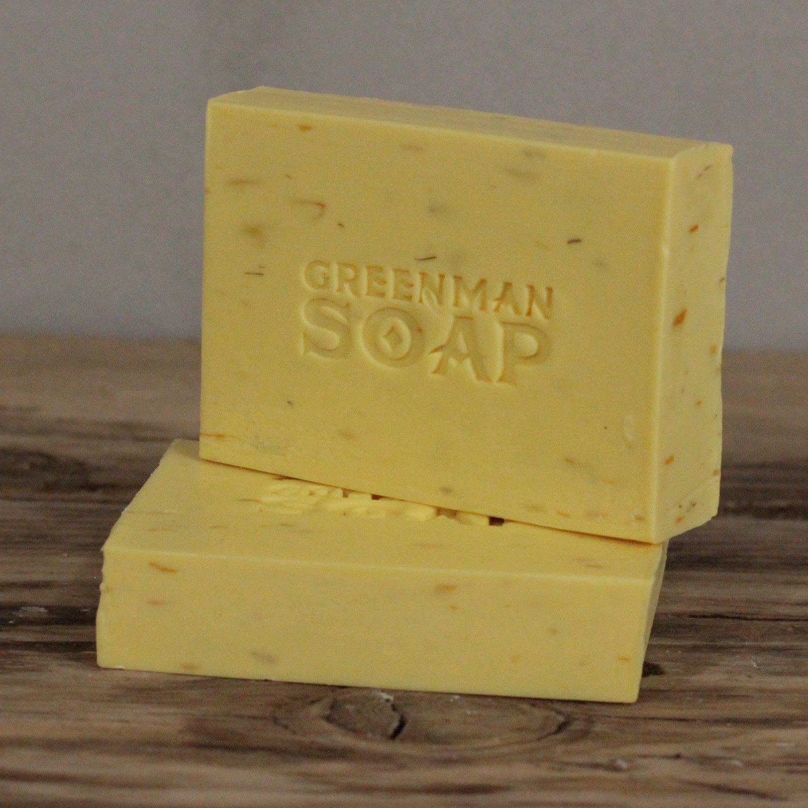 Naturseife Greenman Karottensamen & Sheabutter 100 g Handgemachte Pflege
