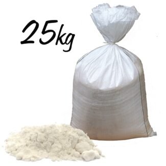 Weißes Himalaya Badesalz Fein 25 kg
