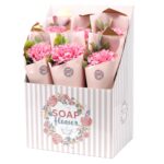 Seifenblumen Bouquet Große Nelken 34 g Geschenkset – Honigbee Seifenblumen Bouquet Große Nelken 34 g Geschenkset