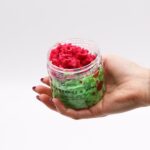 Cremeseife Grün Erdbeere & Kiwi mit Glycerin 120 g Feuchtigkeitsspendende Pflege