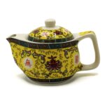 Keramik Teekanne Orientalisches Design 350 ml mit Teesieb – Honigbee Keramik Teekanne Orientalisches Design 350 ml