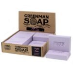 Naturseife Greenman Lavendel & Geranie 100 g Handgemachte Pflege