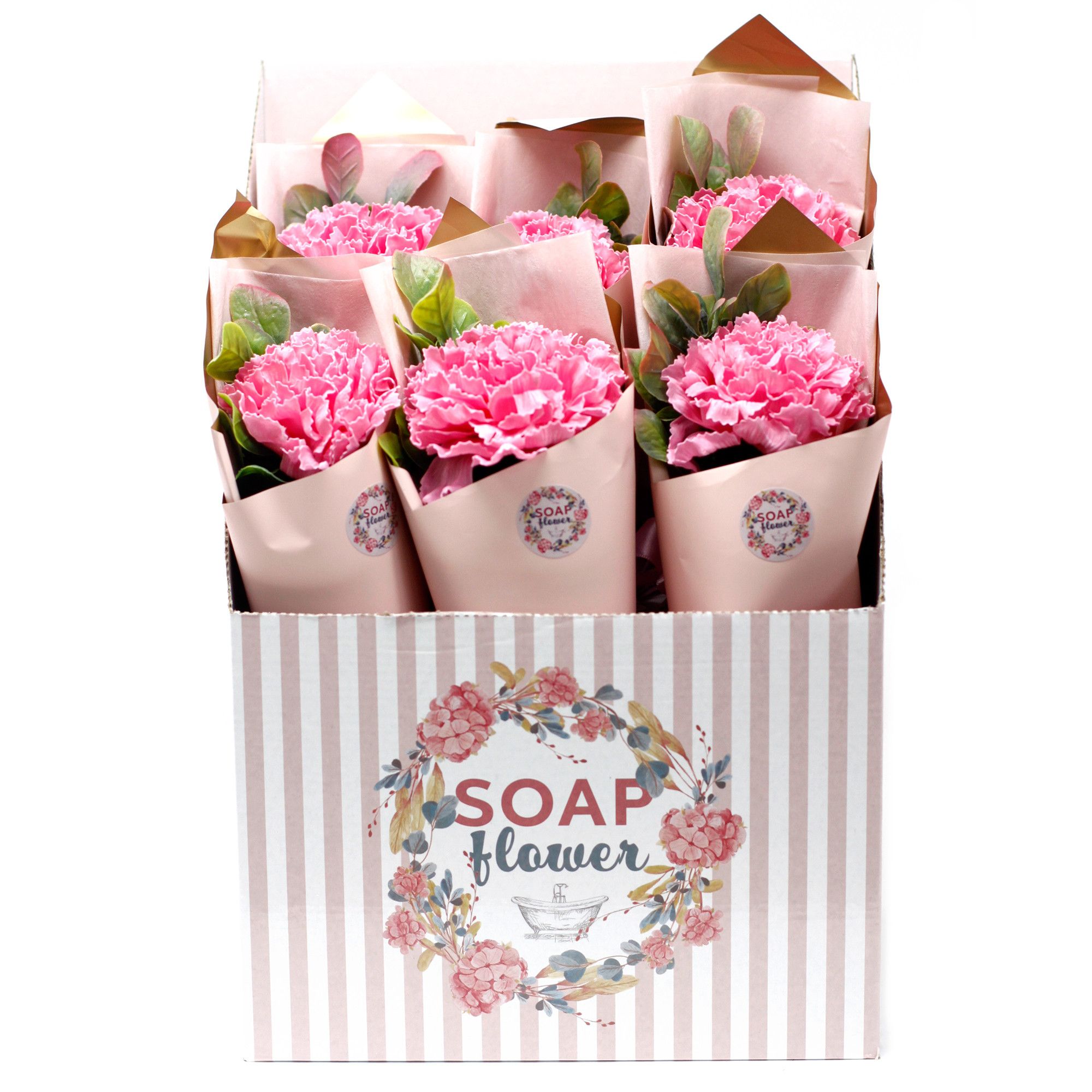 Seifenblumen Bouquet Große Nelken 34 g Seifenblumen Bouquet Große Nelken 34 g