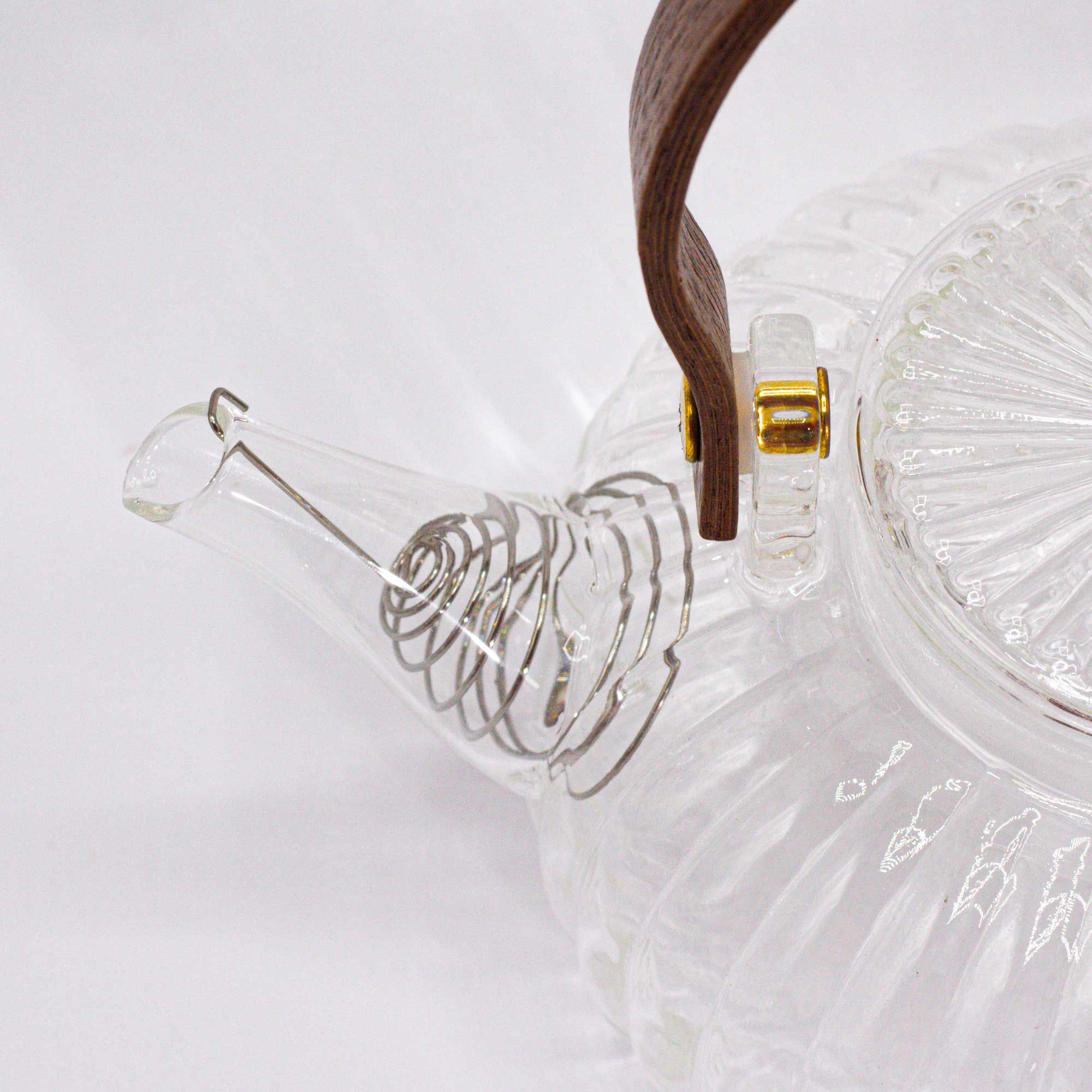 bG9jYWw6Ly9tZWRpYS85TS8yRS82MFIzMEMxSDc0UjMyRTlNL2RiMzFiMTdmLmpwZWc.jpg Glas Teekanne mit Glas Teesieb 850 ml Geriffeltes Design
