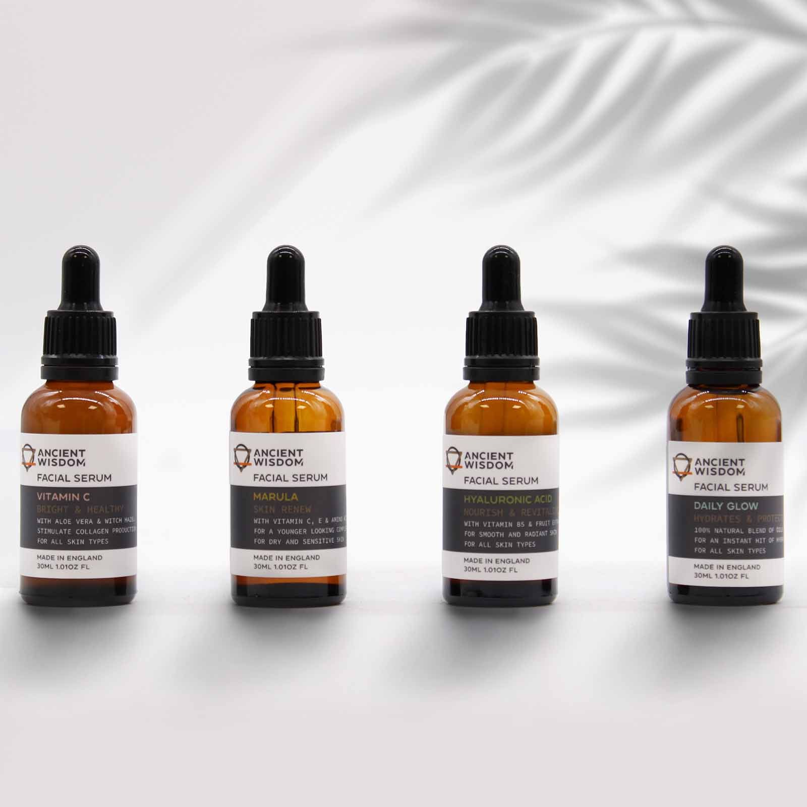 Marulaöl Gesichtsserum mit Vitamin E 30 ml – Feuchtigkeitspflege Vegan