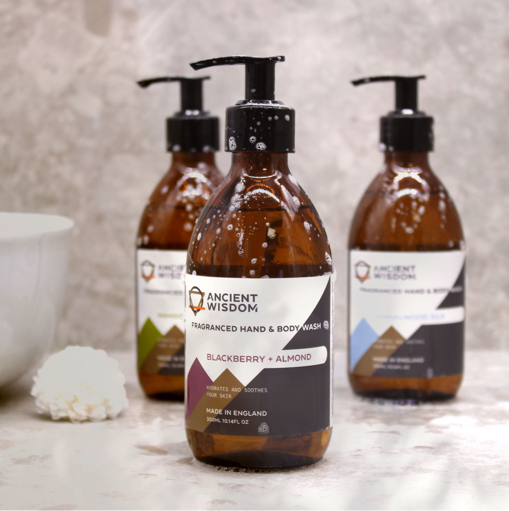 Hand- & Body Wash Kokosnuss & Zitrone 300 ml – Ancient Wisdom