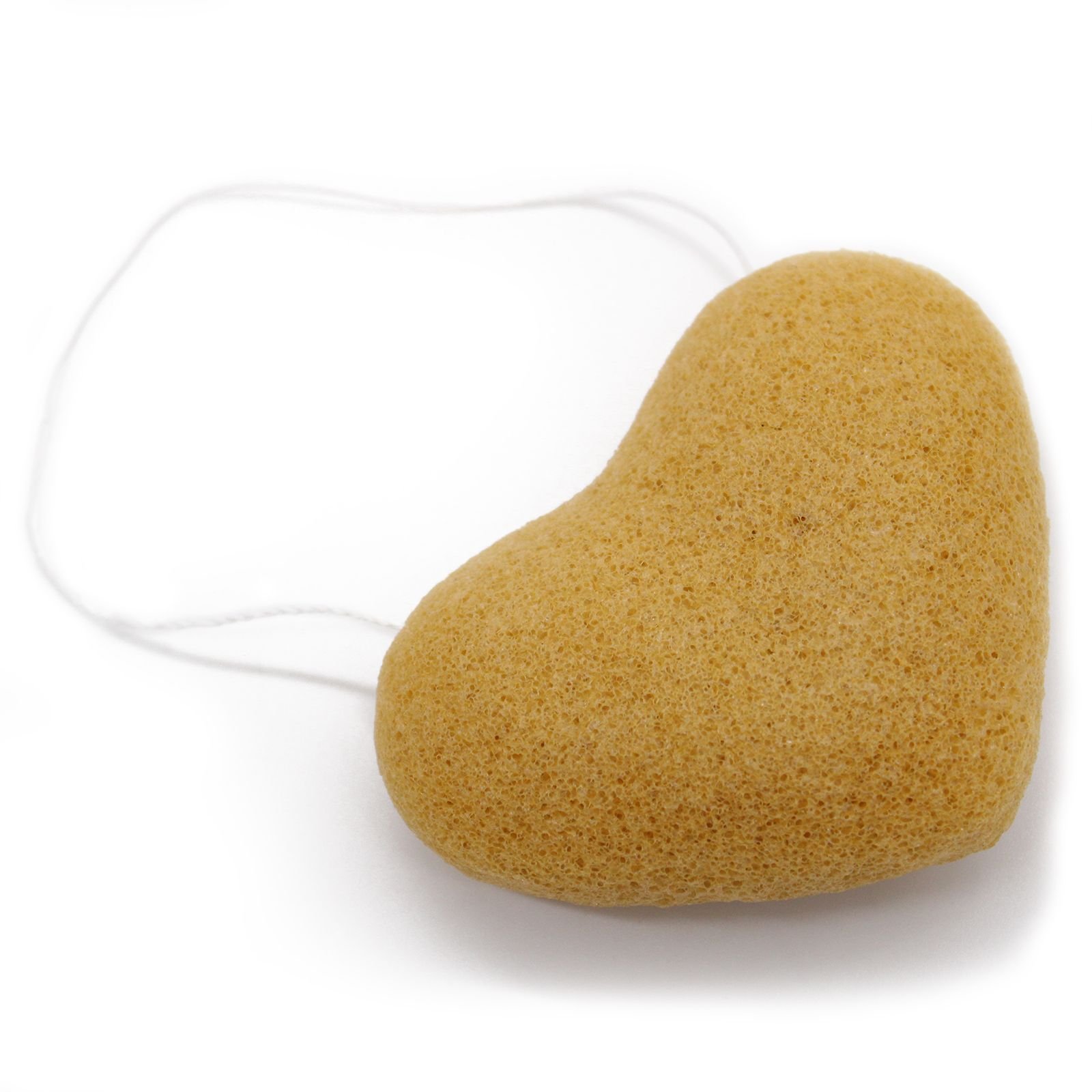 Konjac Herzschwamm Pfirsich natürlicher Gesichtsreinigungsschwamm