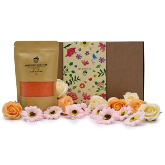 Spa Geschenkset Badesalz & Seifenblumen Total Detox