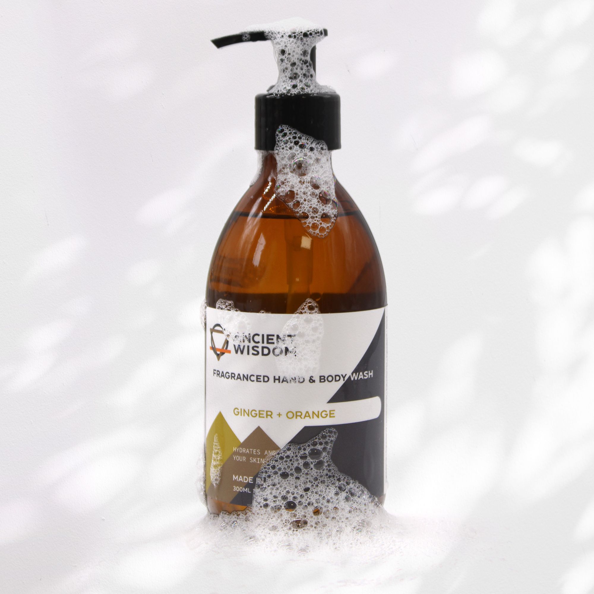 Hand- & Körperwaschgel Sandalwood Silk 300 ml – Ancient Wisdom