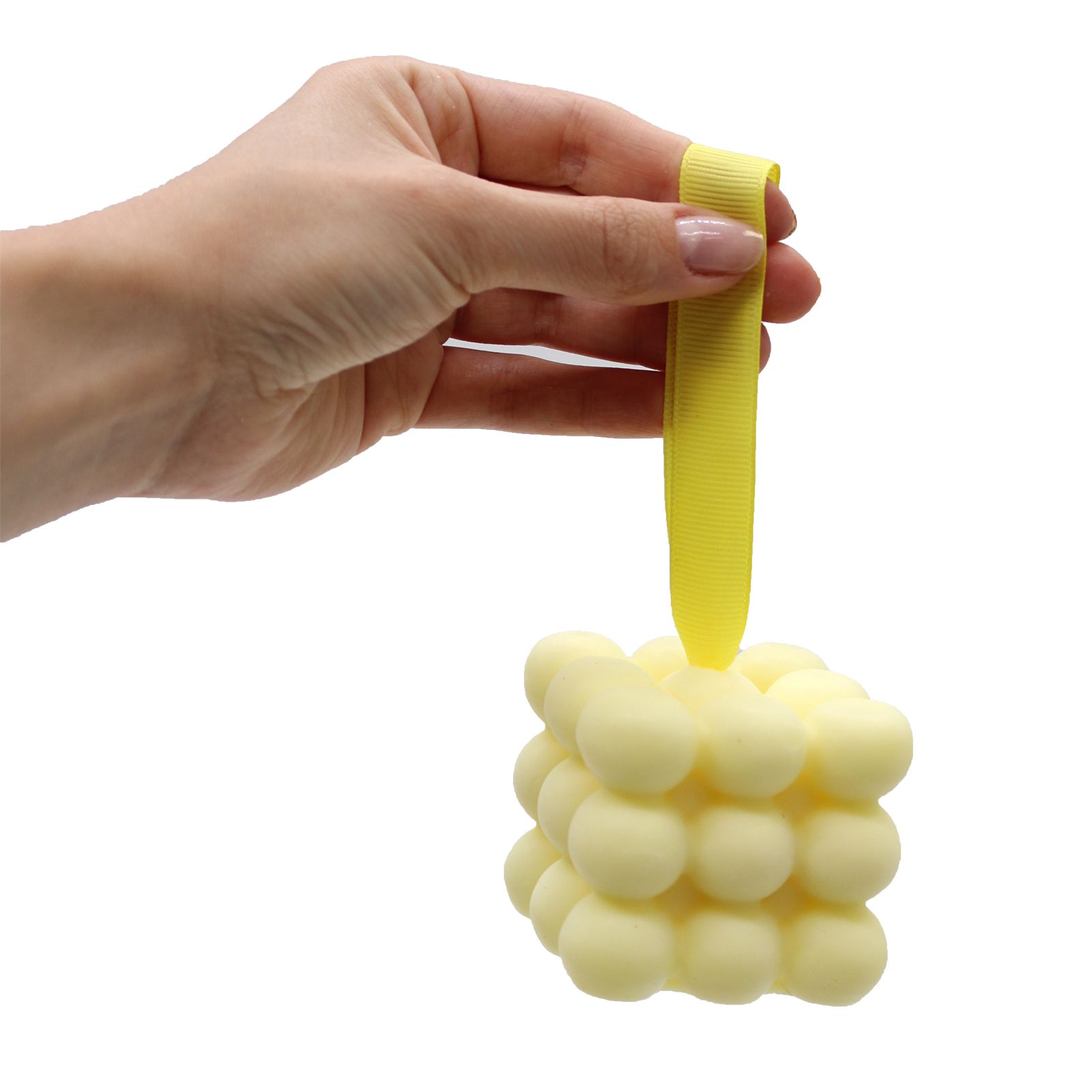Massageseife Pfirsich Zitrone Geschenkbox Gelb Handgemacht 200 g