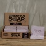 Naturseife Greenman Lavendel & Geranie 100 g Handgemachte Pflege