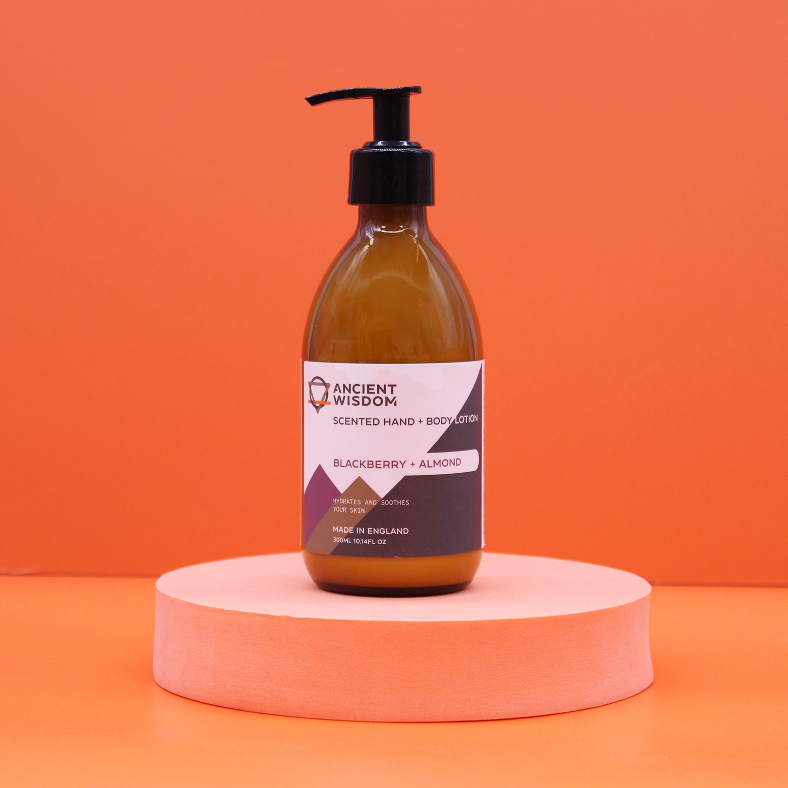Hand- & Körperlotion Brombeere & Mandel 300 ml Vegan – Ancient Wisdom