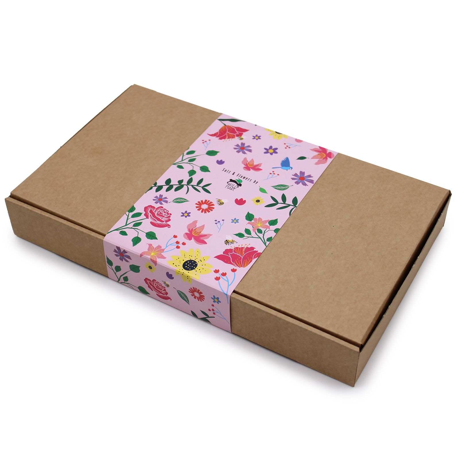 Spa Geschenkset Badesalz & Seifenblumen Passion