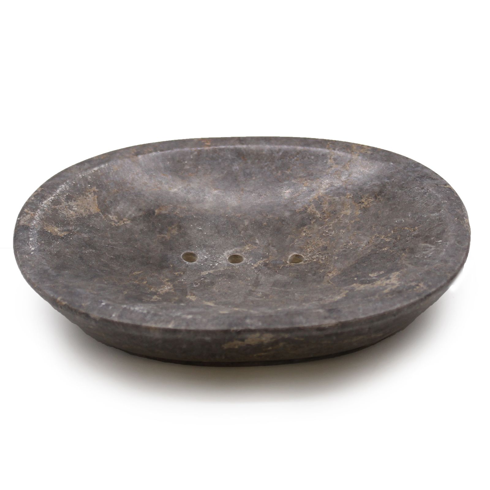 Marmor Seifenschale Oval Grau Marmor Seifenschale Oval Grau