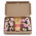Spa Geschenkset Badesalz & Seifenblumen Passion