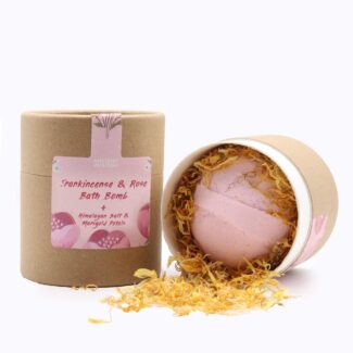 Badebomben Geschenkset Blooming Pink Bliss 170 g