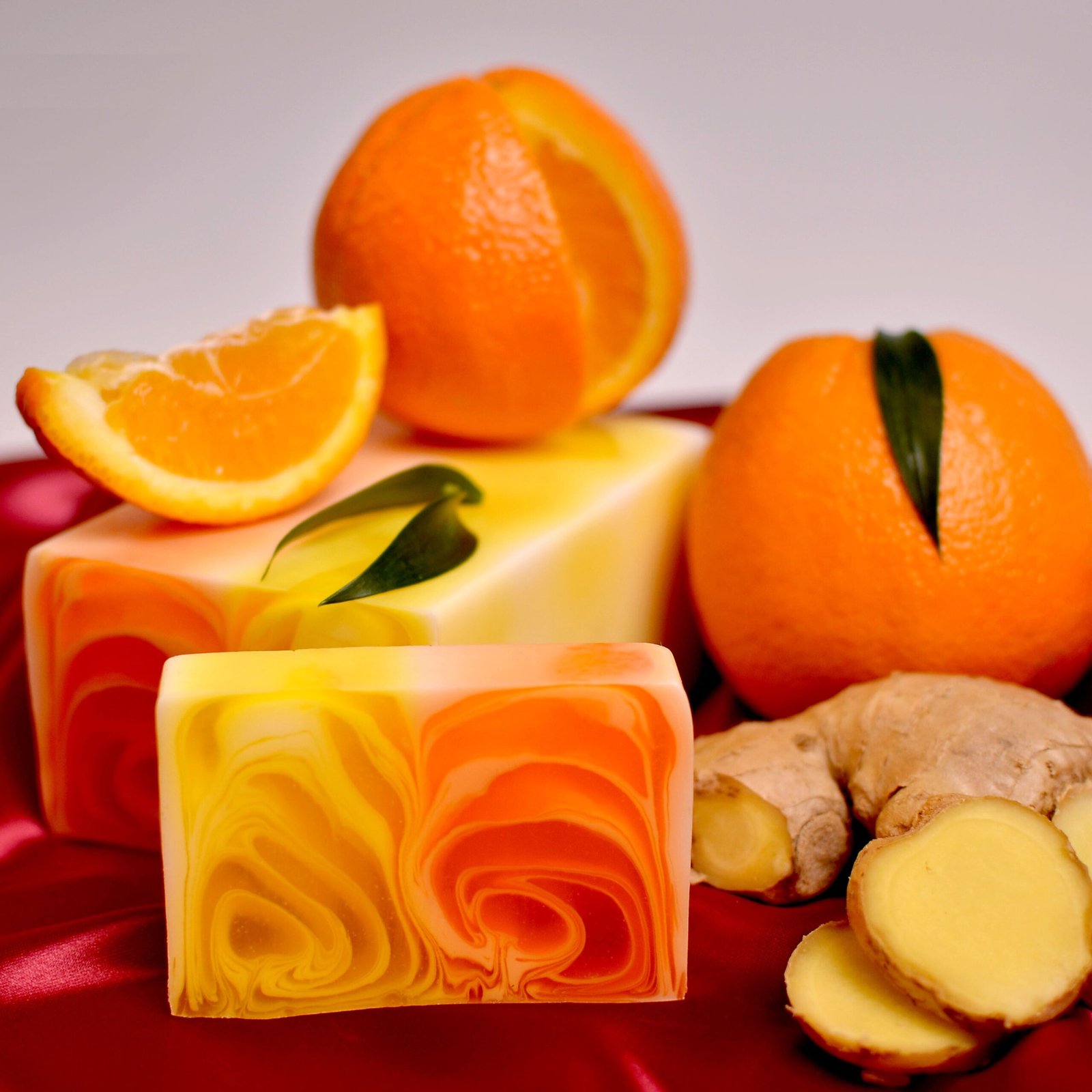 Handgemachte Seife Orange & Ingwer 115 g Naturseife