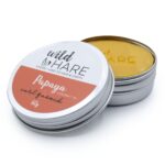 Festes Shampoo Papaya 60 g Vegan für glänzendes Haar – Wild Hare – Honigbee Festes Shampoo Papaya 60 g Vegan für glänzendes Haar – Wild Hare