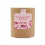 Badebomben Geschenkset Blooming Pink Bliss 170 g mit Himalaya-Badesalz – Honigbee Badebomben Geschenkset Blooming Pink Bliss 170 g mit Himalaya-Badesalz