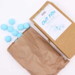 Badekugeln Geschenkset Babypuderduft Chill Pills 350 g Vegan Handgemacht