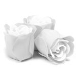 Seifenblumen Herzbox Weiß 3er Set Badeblumen Geschenkset – Honigbee Seifenblumen Herzbox Weiß 3er Set Badeblumen Geschenkset